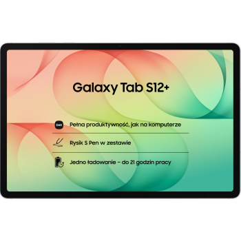 Samsung Tab S12+ X840 12.6 WiFi 12/256GB Srebny